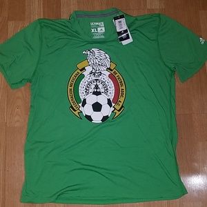 Mexico Adidas Climalite Crest Logo